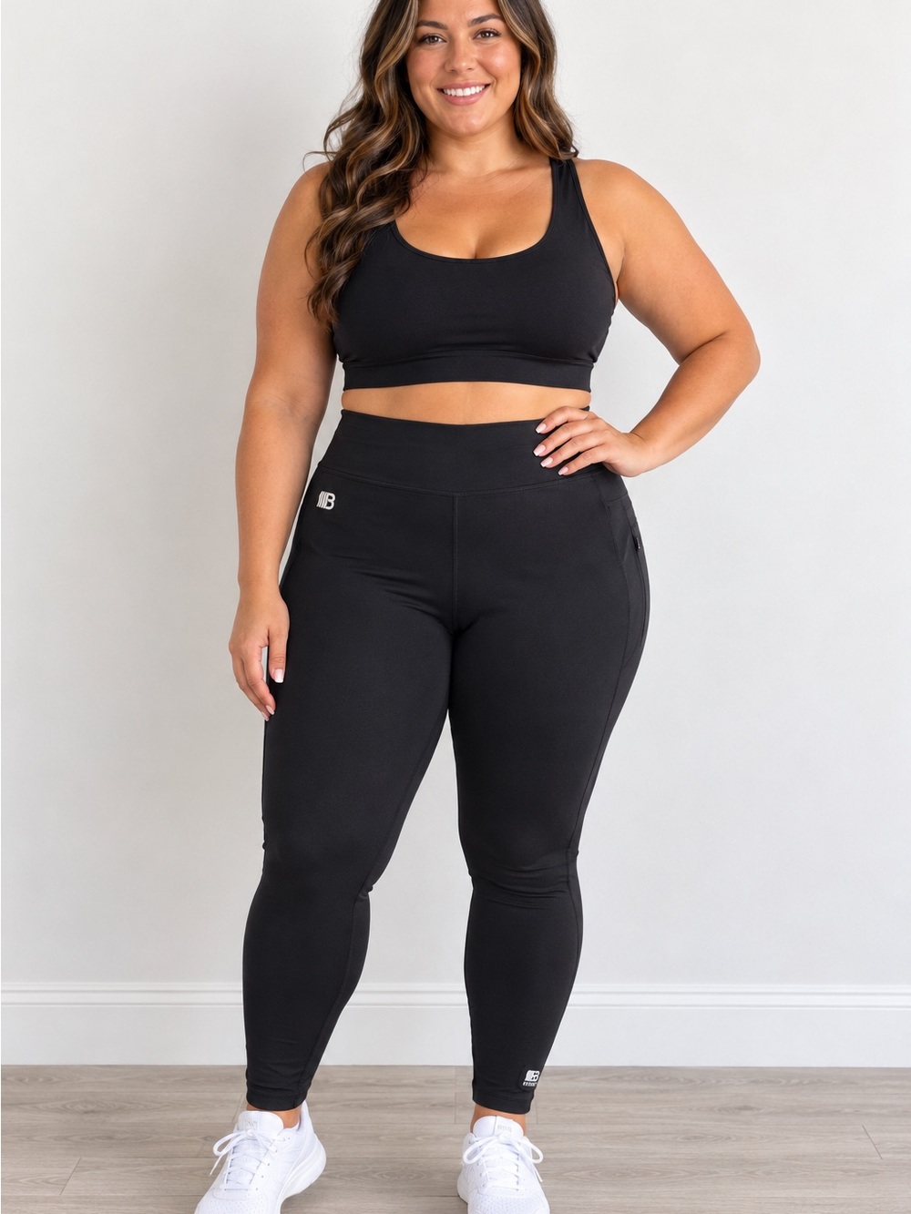 Cotton On Body Move It Leggings Size 20 Black High Rise Zip Pocket Active NWT